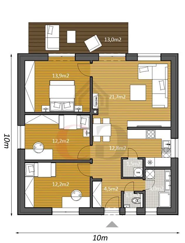 Prodej  chalupy 84 m², pozemek 600 m², Újezd u Svatého Kříže, okres Rokycany