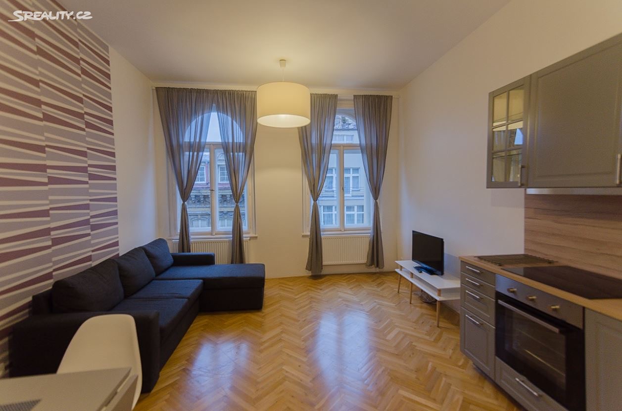 Pronájem bytu 3+kk 82 m², Štěpánská, Praha 1 - Nové Město