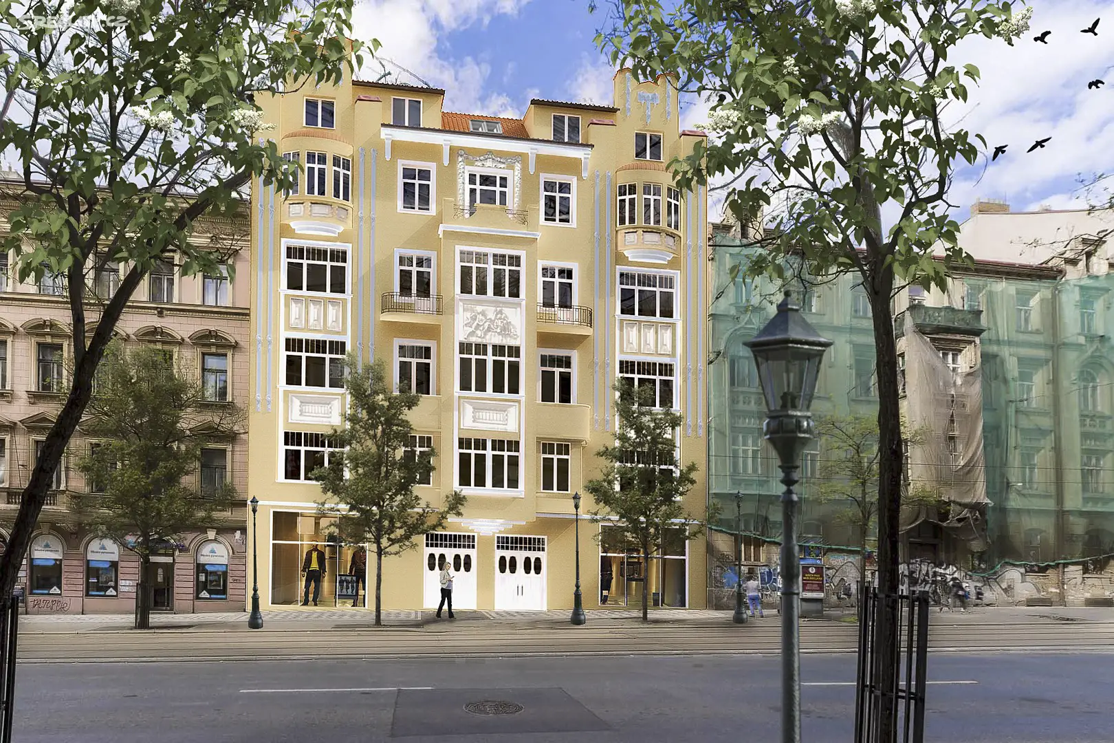 Prodej bytu 2+kk 47 m², Ječná, Praha 2 - Nové Město