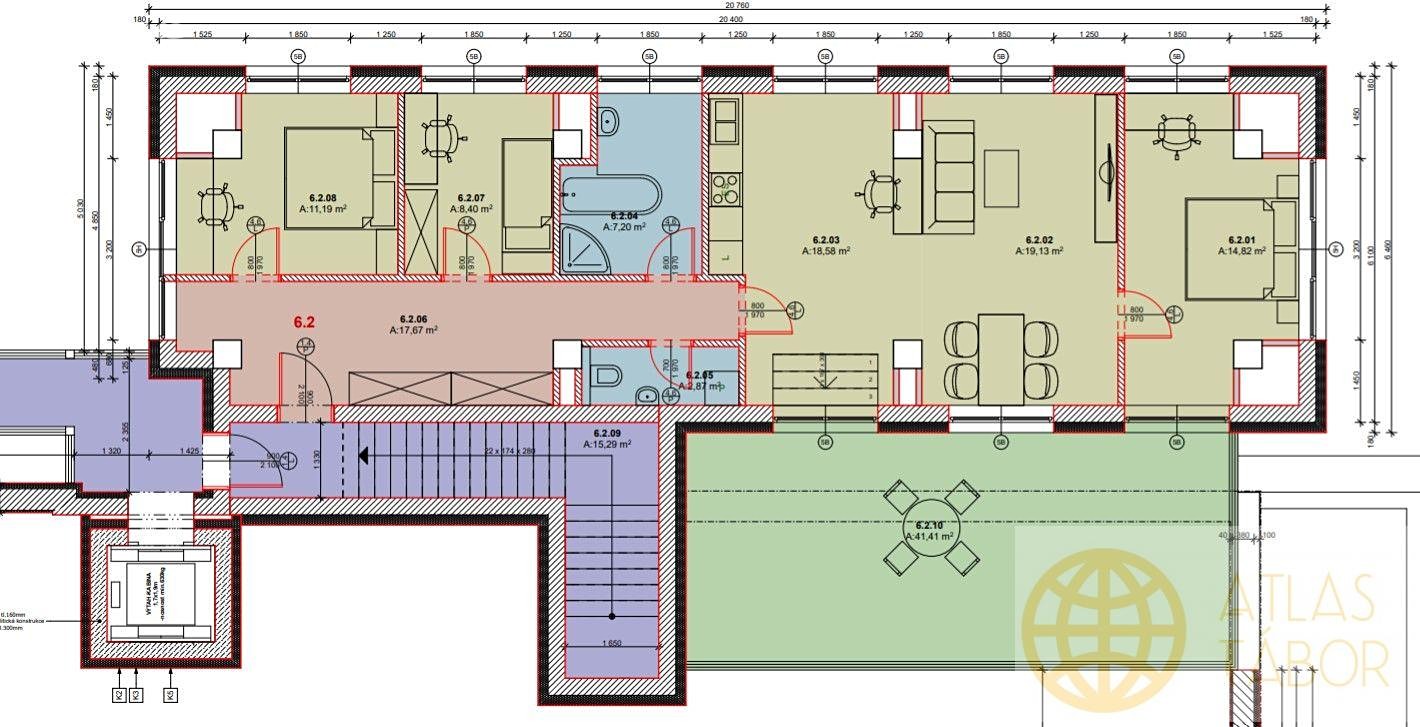 Prodej bytu 4+kk 115 m², Kpt. Jaroše, Tábor