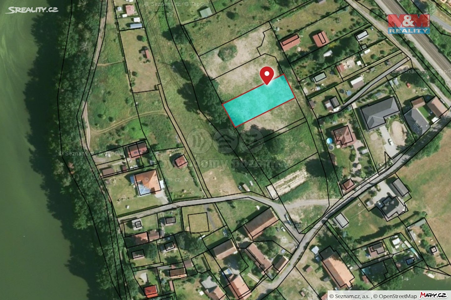 Prodej  stavebního pozemku 1 133 m², Cheb - Podhrad, okres Cheb
