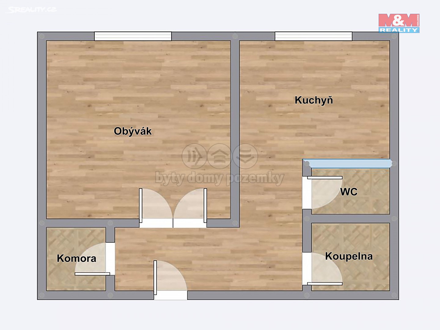 Prodej bytu 1+1 39 m², U Kapličky, Orlová - Lutyně