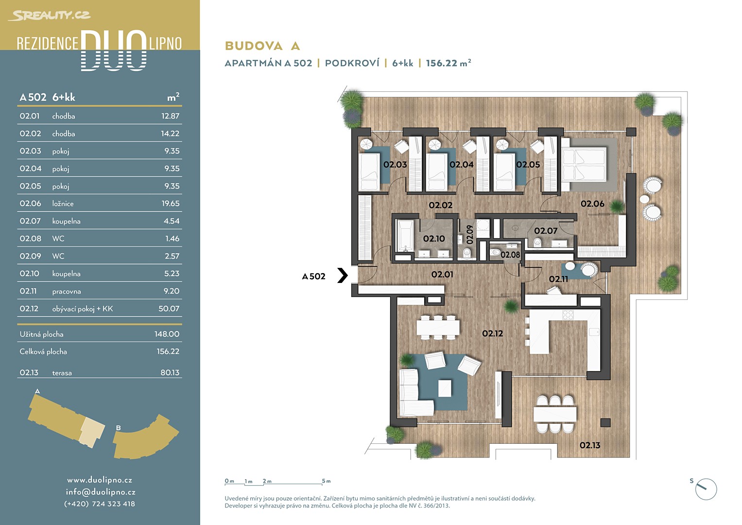 Prodej bytu 6 pokojů a více 148 m², Frymburk, okres Český Krumlov