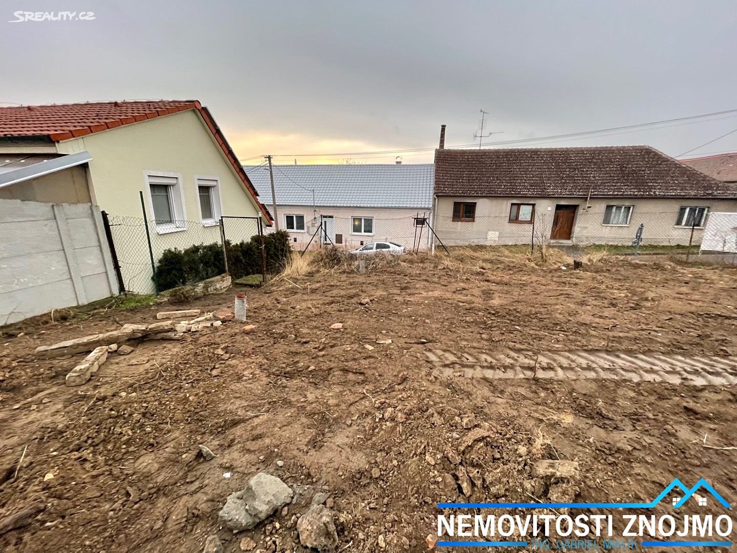 Prodej  stavebního pozemku 160 m², Hodonice, okres Znojmo