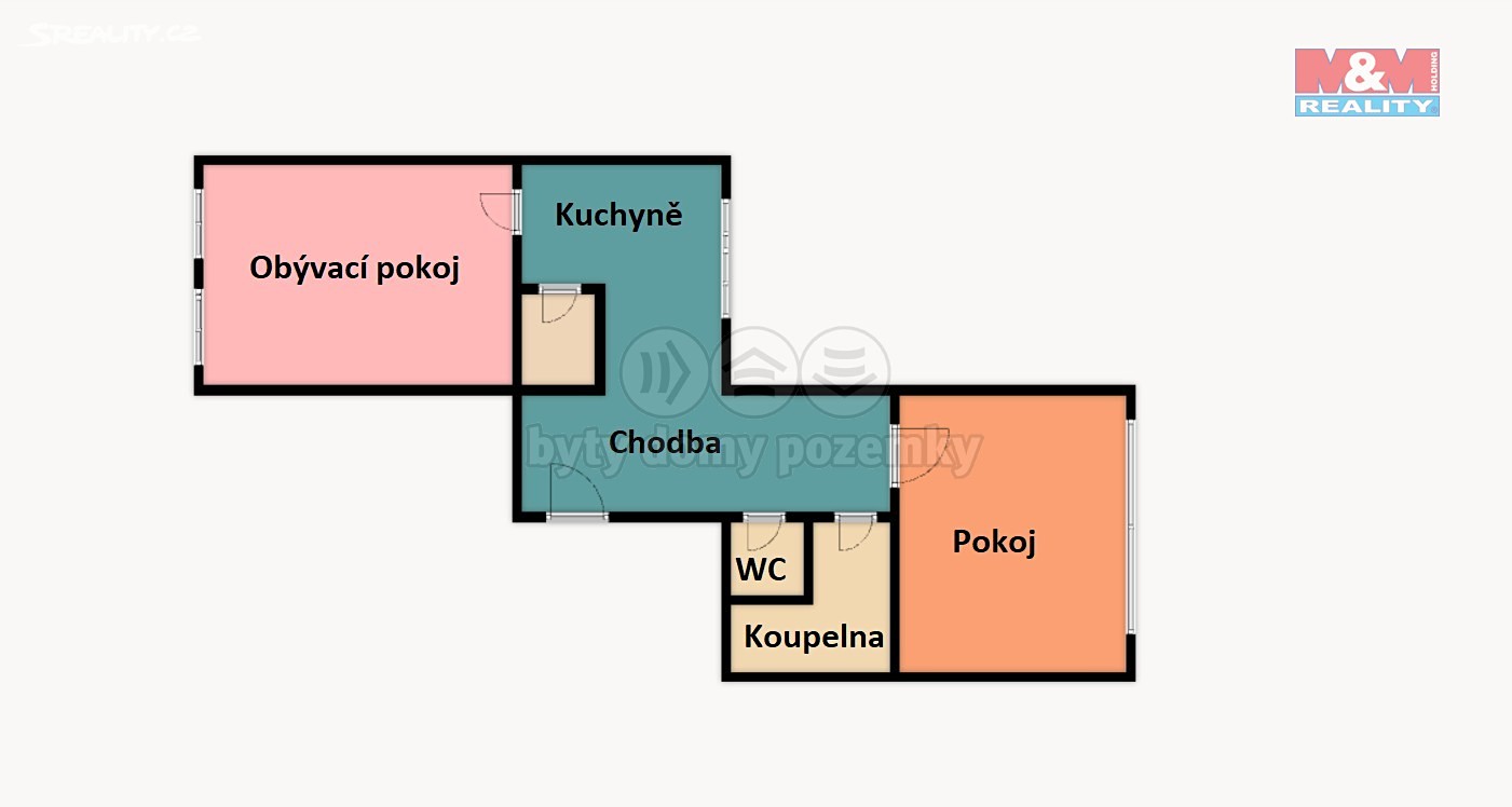Pronájem bytu 2+1 79 m², Československé armády, Hradec Králové