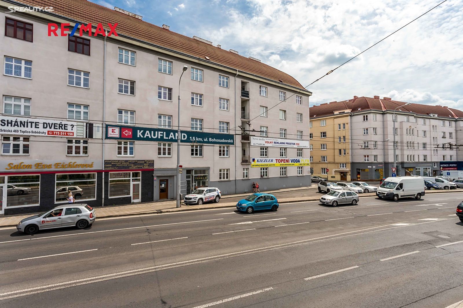 Pronájem bytu 2+1 64 m², Masarykova třída, Teplice - Trnovany