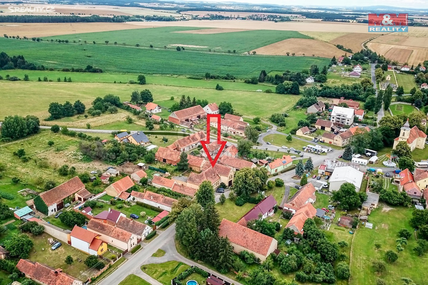 Prodej  rodinného domu 400 m², pozemek 770 m², Ves Touškov, okres Plzeň-jih