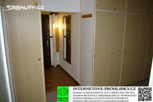 Pronájem bytu 3+1 75 m², Hvozdíková, Praha 10 - Záběhlice