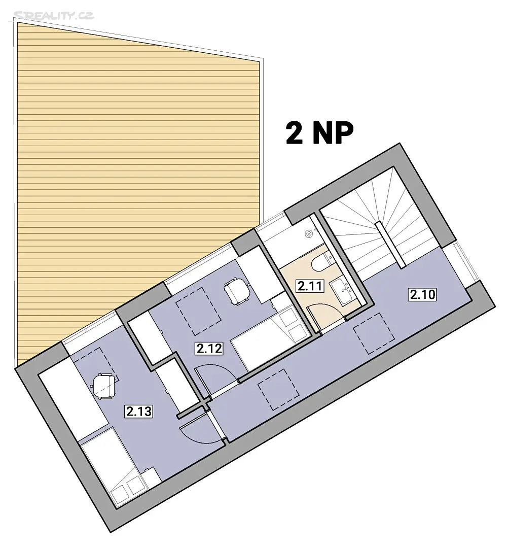 Prodej  rodinného domu 111 m², pozemek 238 m², Úžická, Postřižín