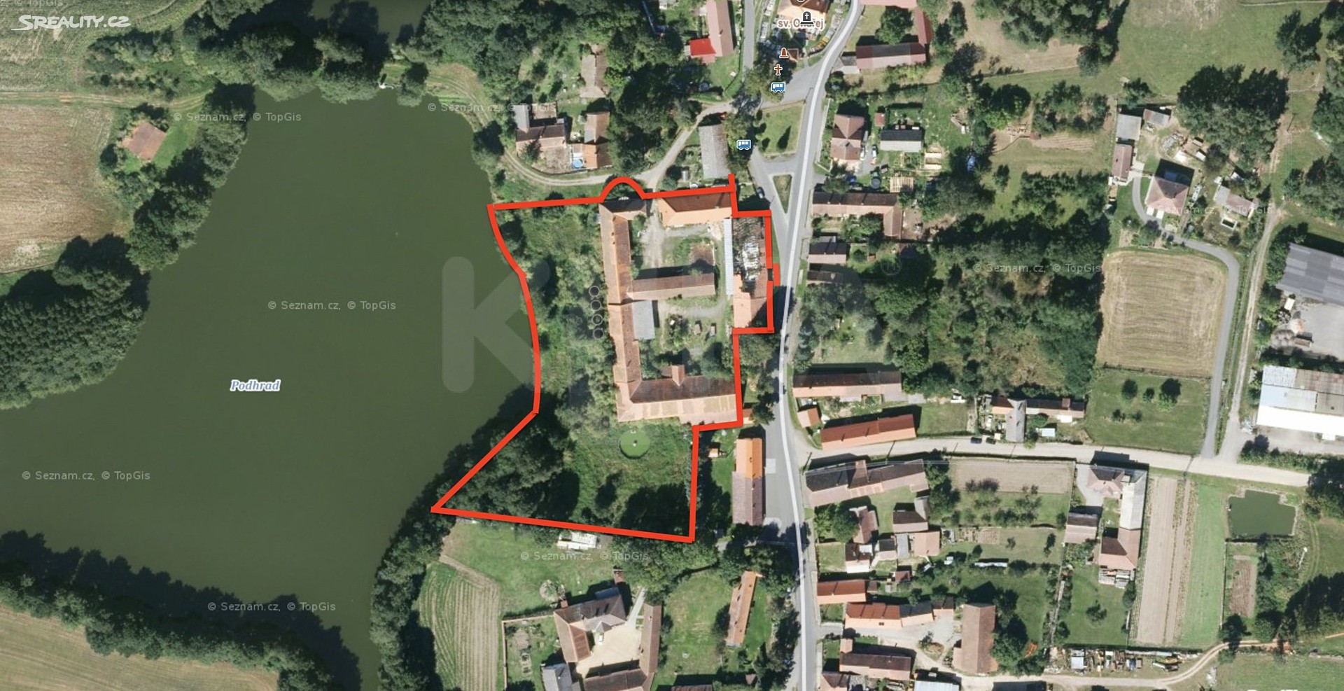 Prodej  zemědělské usedlosti 2 000 m², pozemek 12 190 m², Hradiště, okres Plzeň-jih