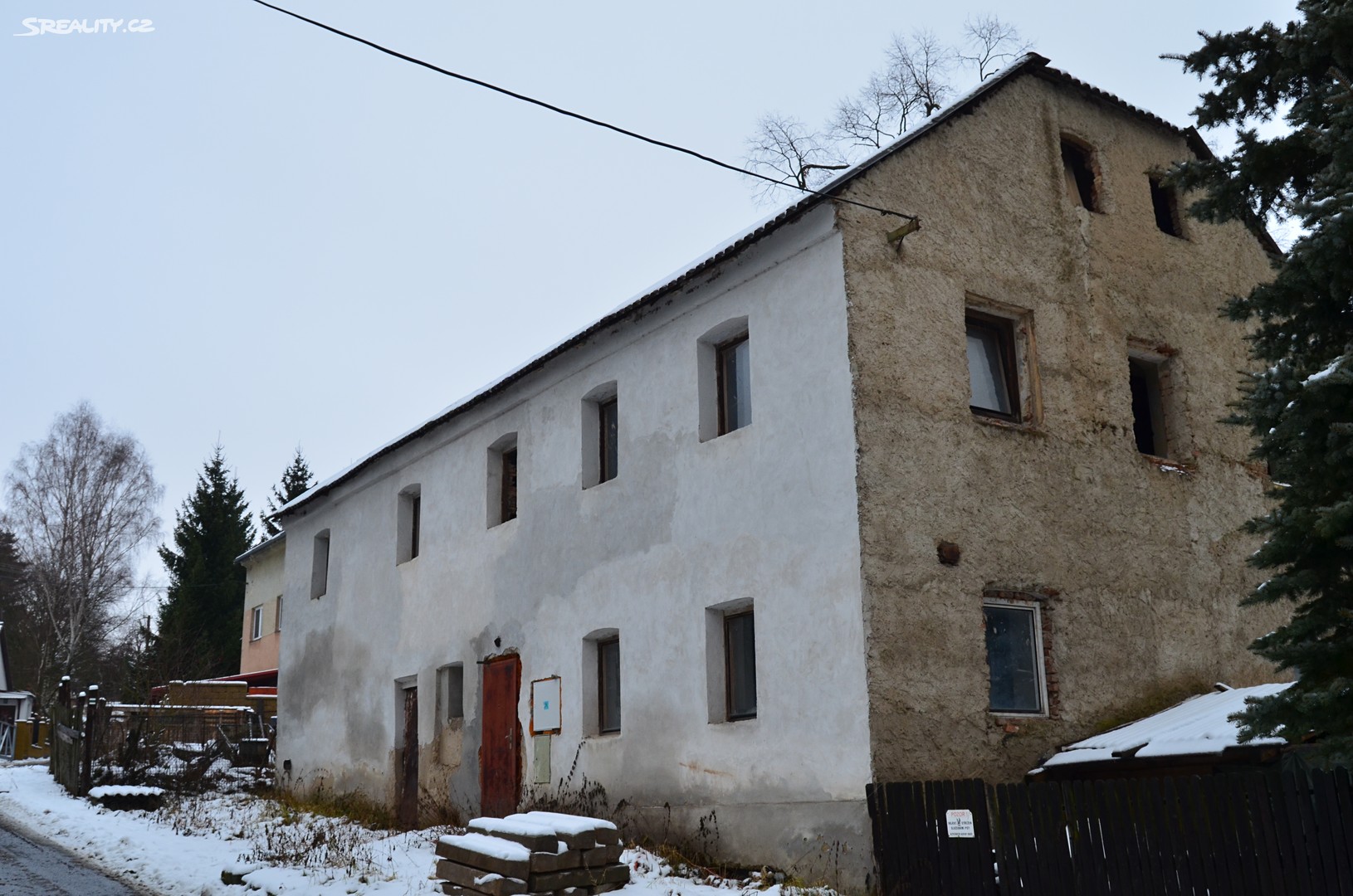Prodej  zemědělské usedlosti 250 m², pozemek 220 m², Velké Chvojno - Žďár, okres Ústí nad Labem