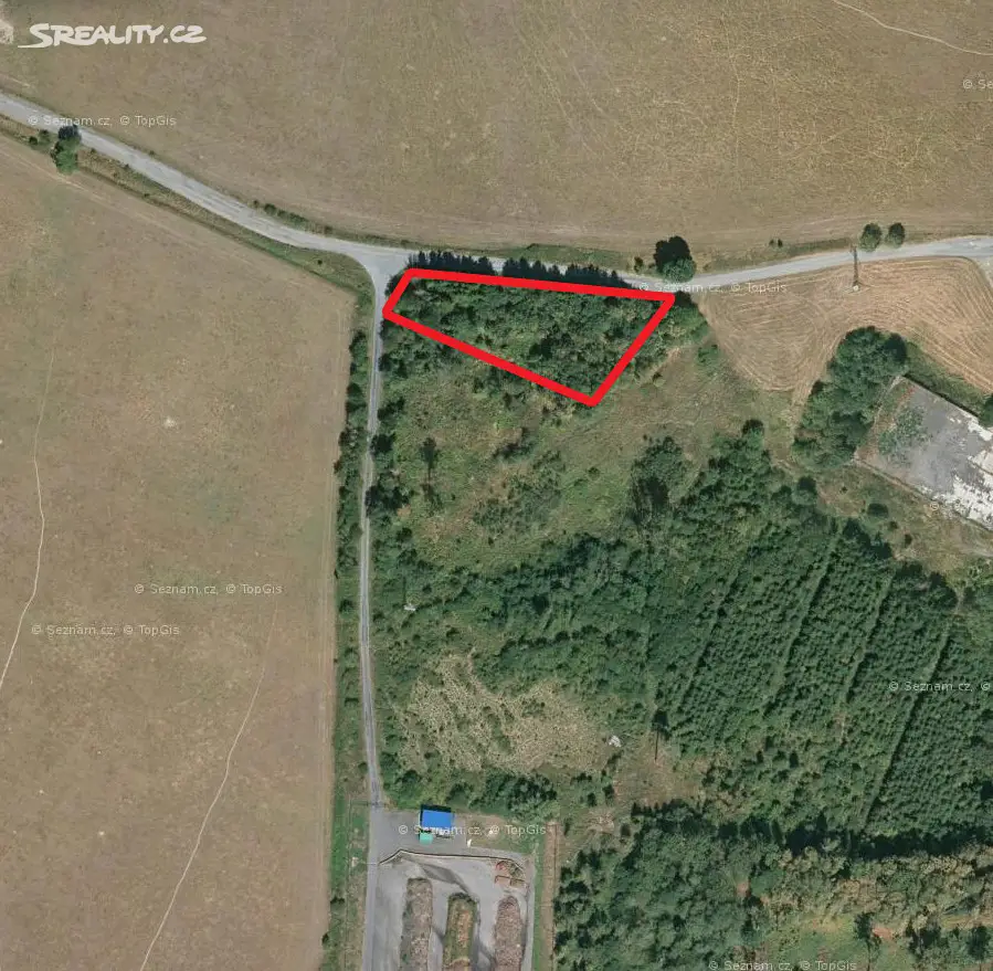 Prodej  lesa 1 076 m², Moravskoslezský Kočov - Moravský Kočov, okres Bruntál