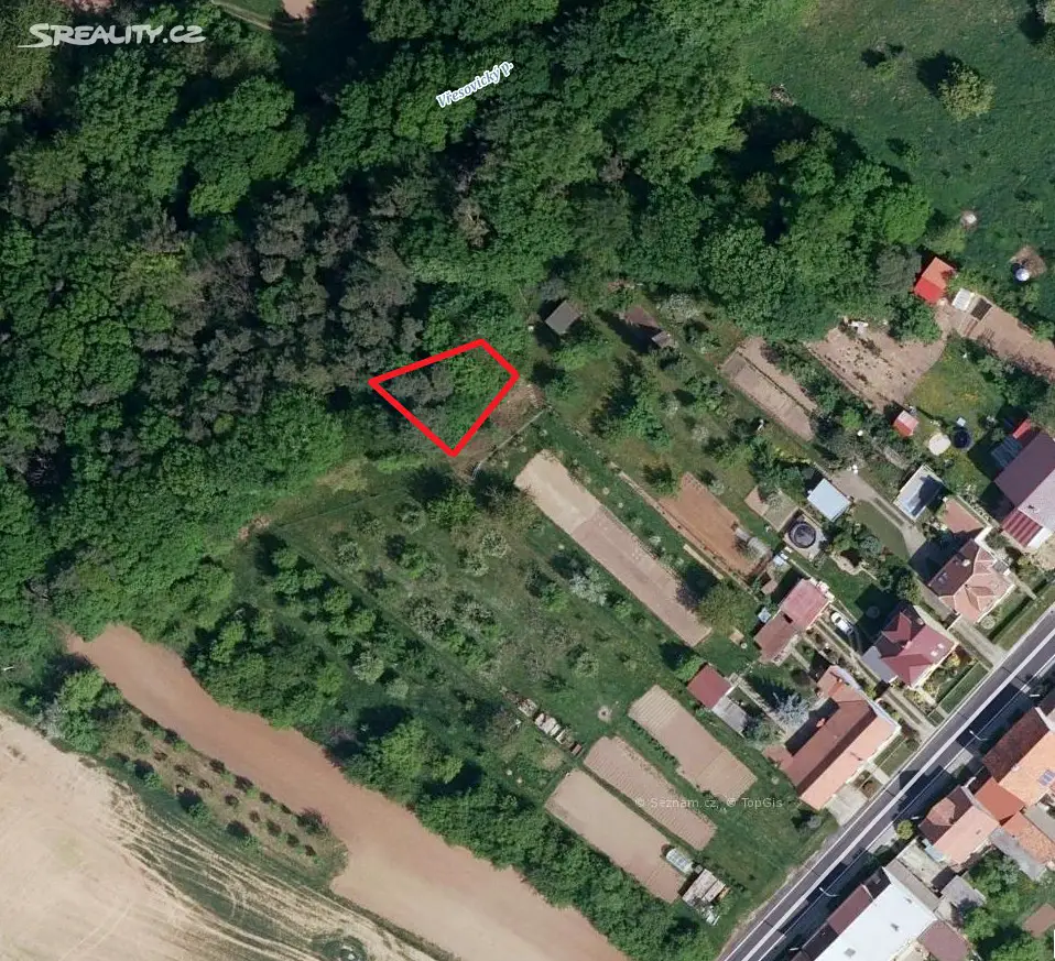 Prodej  zahrady 320 m², Vřesovice, okres Hodonín