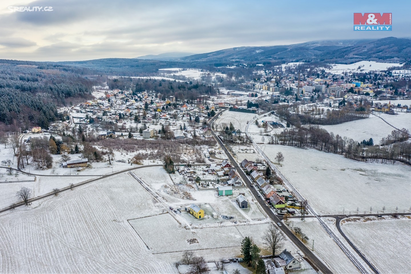 Prodej  stavebního pozemku 959 m², Nové Město pod Smrkem - Hajniště, okres Liberec