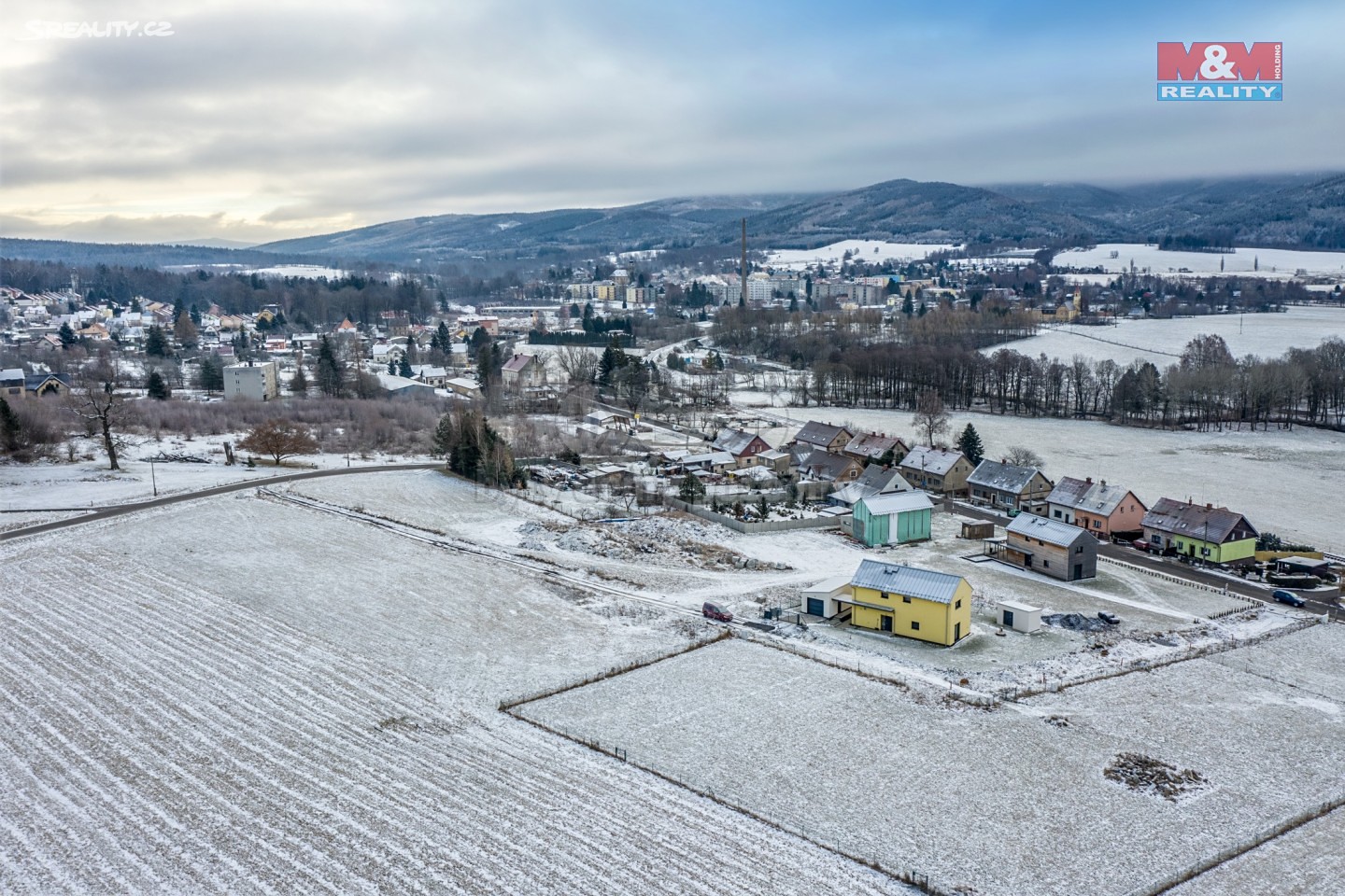 Prodej  stavebního pozemku 973 m², Nové Město pod Smrkem - Hajniště, okres Liberec