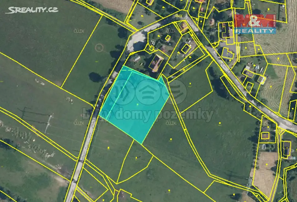 Prodej  komerčního pozemku 6 913 m², Třinec - Guty, okres Frýdek-Místek