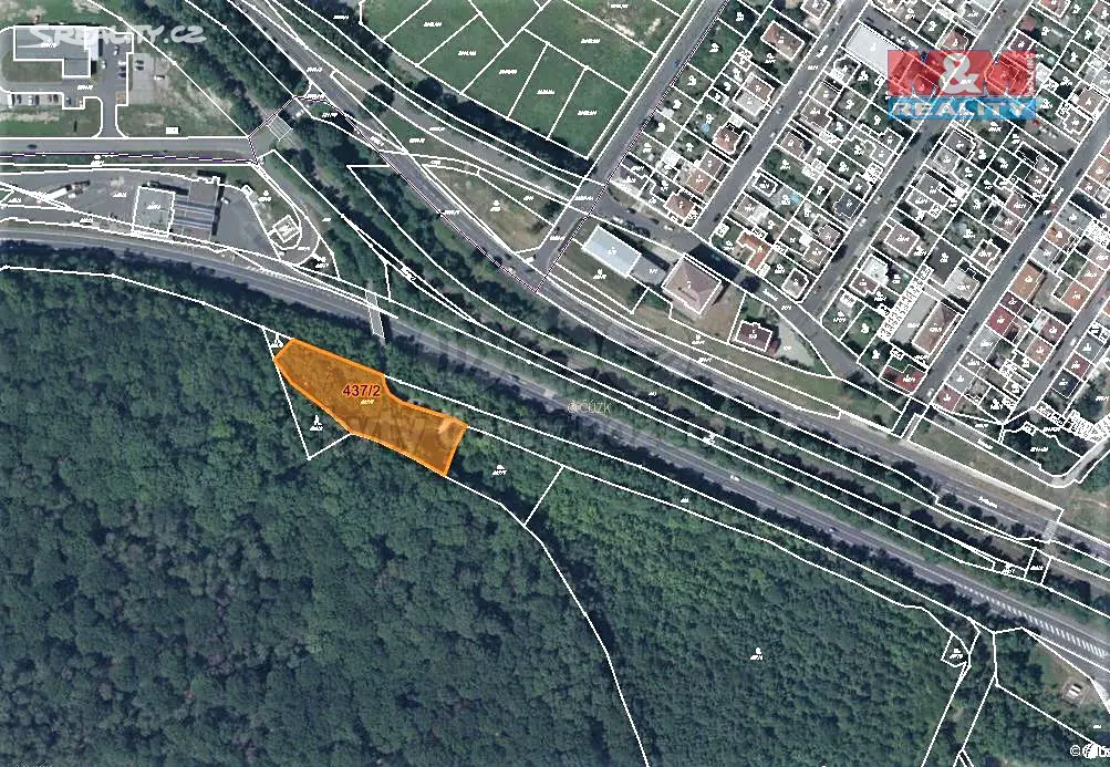Prodej  lesa 2 839 m², Teplice - Prosetice, okres Teplice