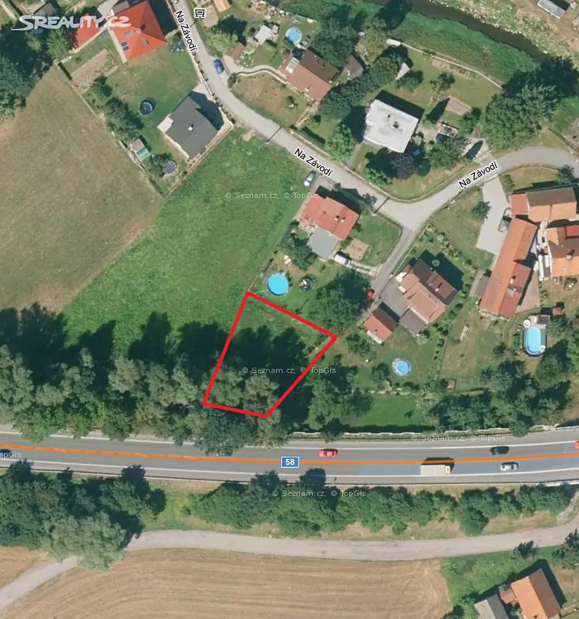 Prodej  zahrady 255 m², Stará Ves nad Ondřejnicí, okres Ostrava-město