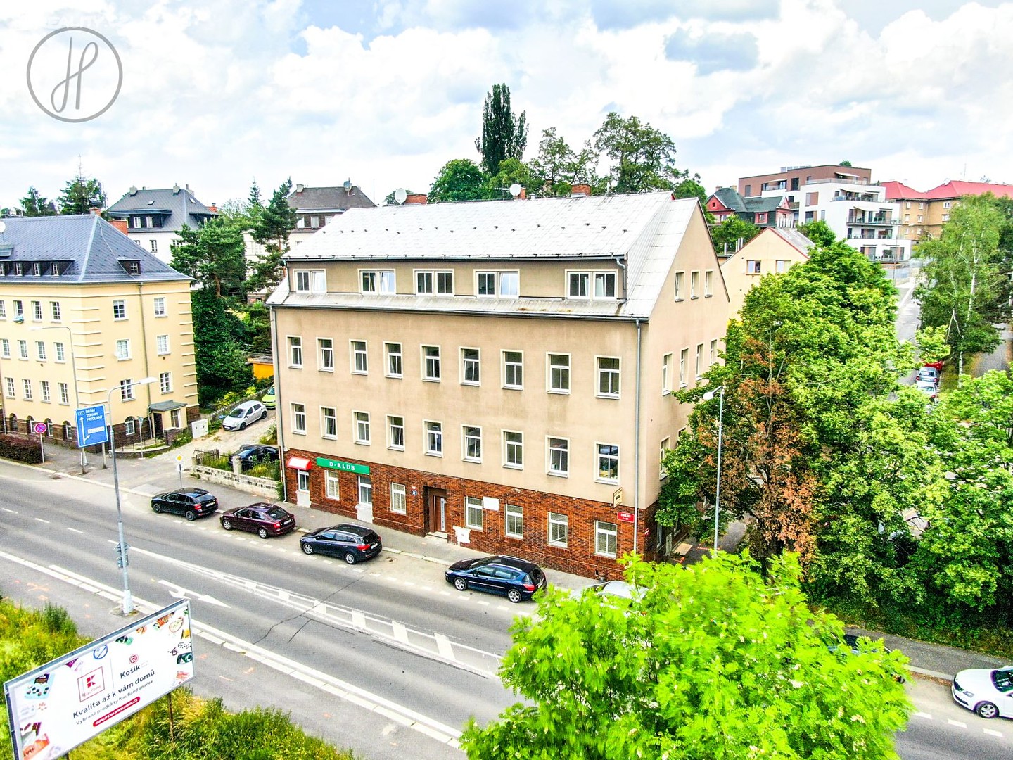 Pronájem bytu 1+kk 33 m², Sokolská, Liberec - Liberec I-Staré Město