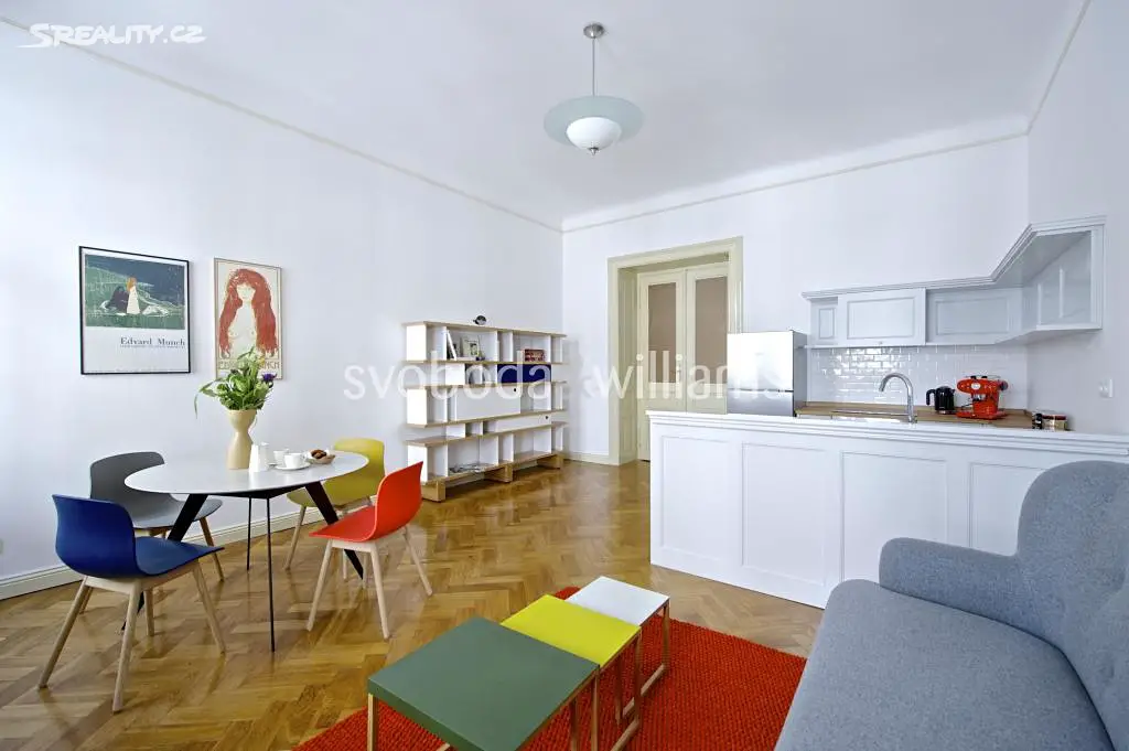 Pronájem bytu 3+kk 92 m², Záhořanského, Praha 2 - Nové Město