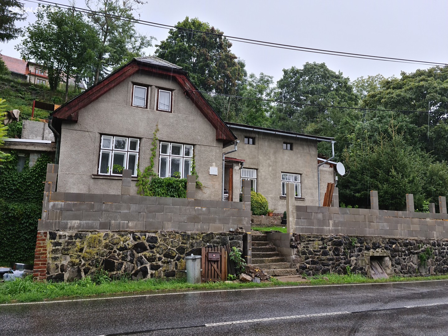 Pronájem  rodinného domu 100 m², pozemek 1 100 m², Slaná - Bořkov, okres Semily