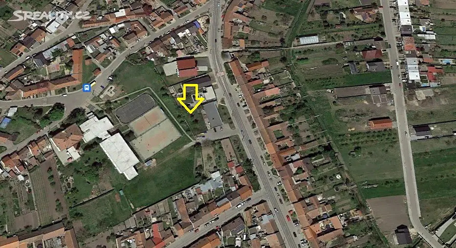 Prodej  komerčního pozemku 500 m², Brněnská, Velké Němčice