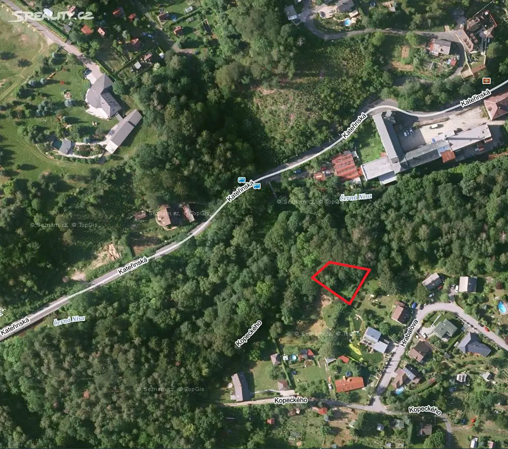 Prodej  lesa 625 m², Liberec - Liberec XIV-Ruprechtice, okres Liberec