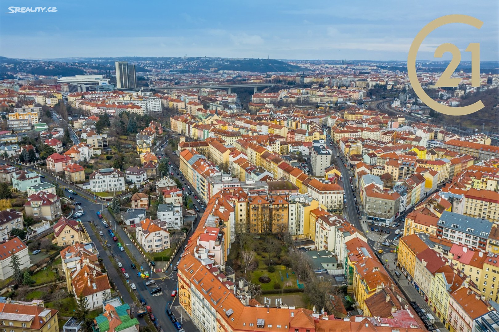 Pronájem bytu 1+1 37 m², Svatoslavova, Praha 4 - Nusle