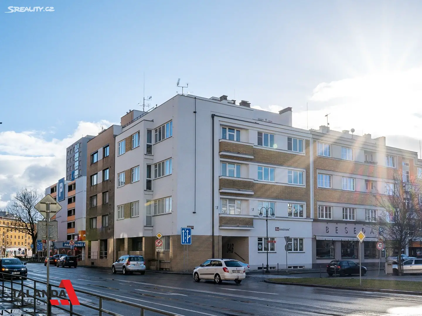 Pronájem bytu 2+kk 41 m², Smetanovo náměstí, Pardubice - Zelené Předměstí
