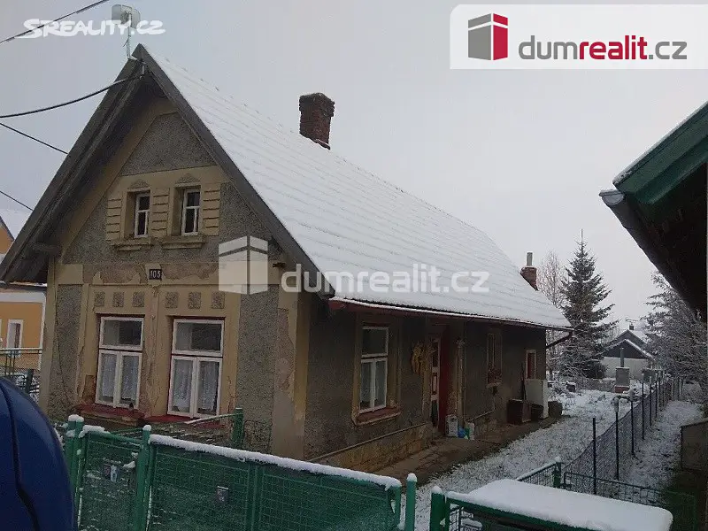 Prodej  rodinného domu 60 m², pozemek 300 m², Staré Smrkovice, okres Jičín