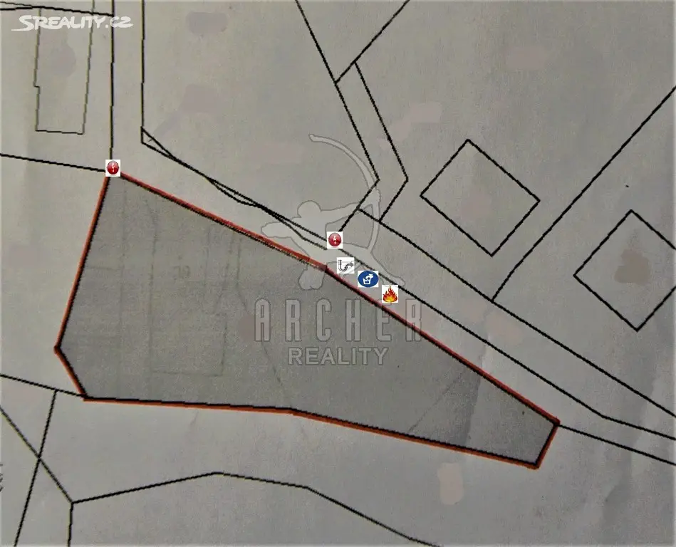 Prodej  stavebního pozemku 899 m², Kralupy nad Vltavou - Zeměchy, okres Mělník