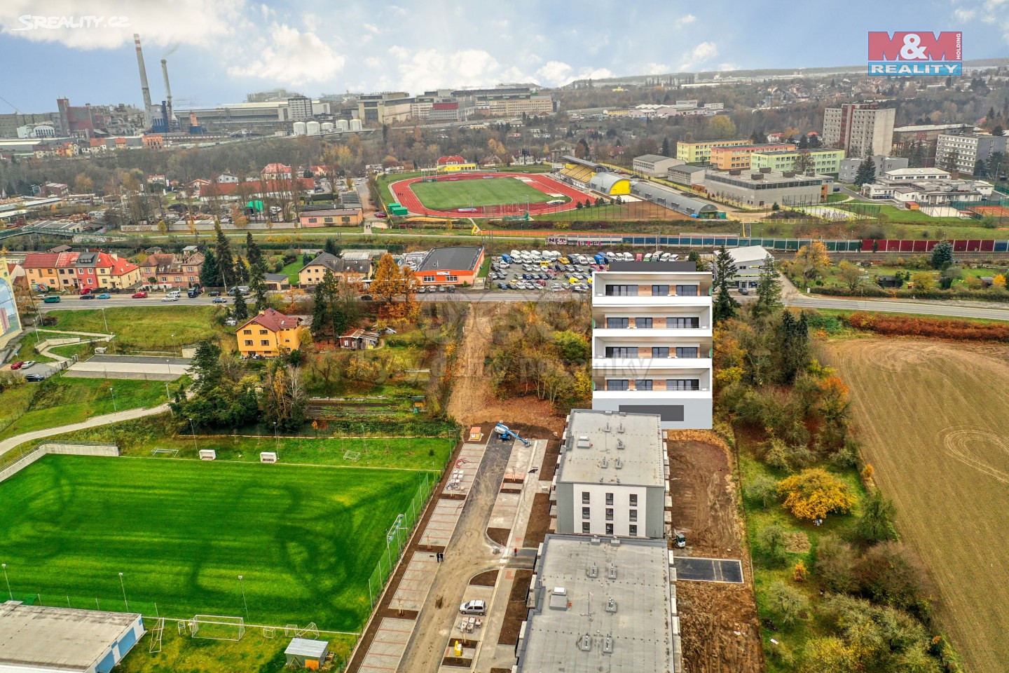 Prodej  komerčního pozemku 1 465 m², Křimická, Plzeň - Skvrňany