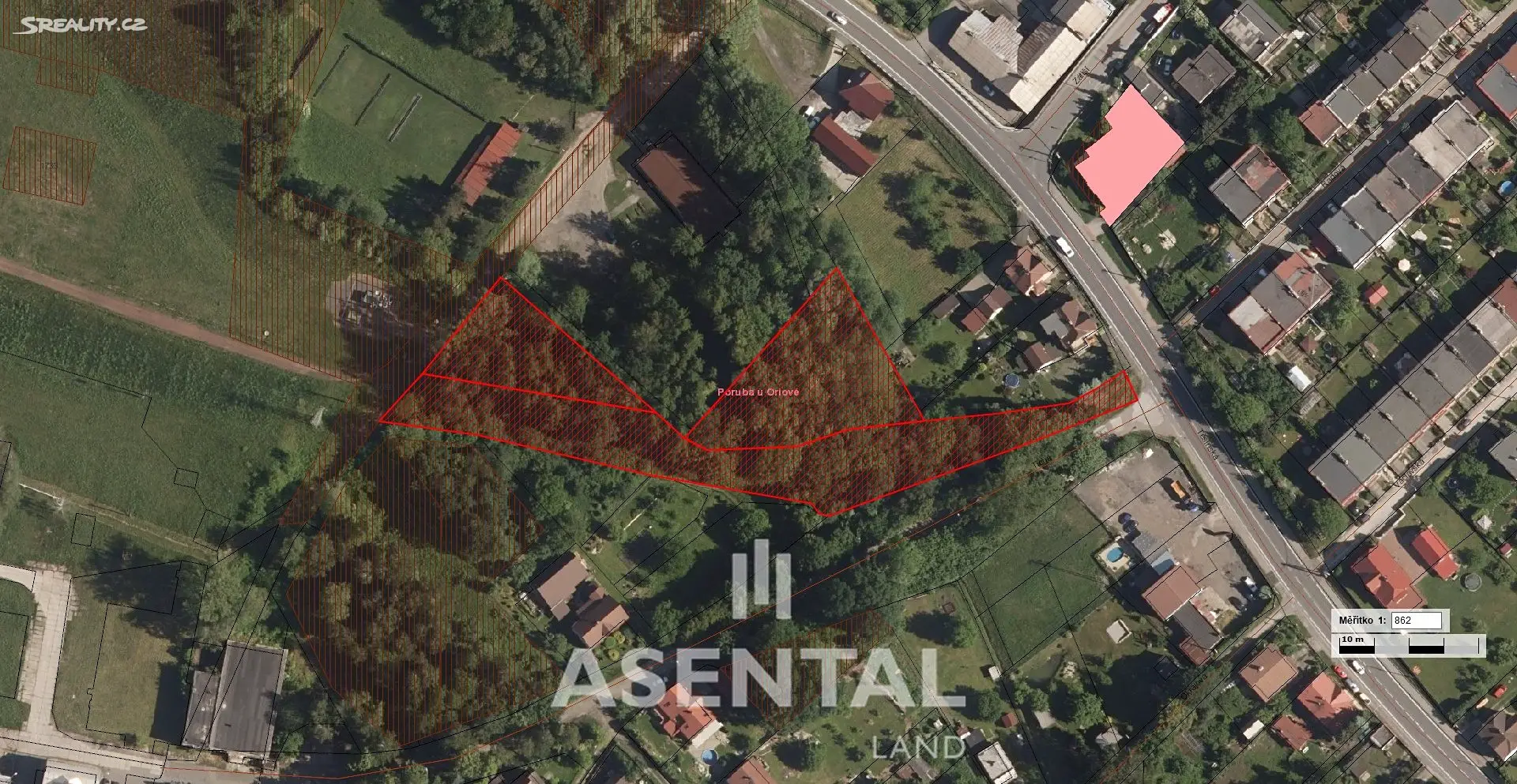 Prodej  pozemku 5 993 m², Orlová - Poruba, okres Karviná