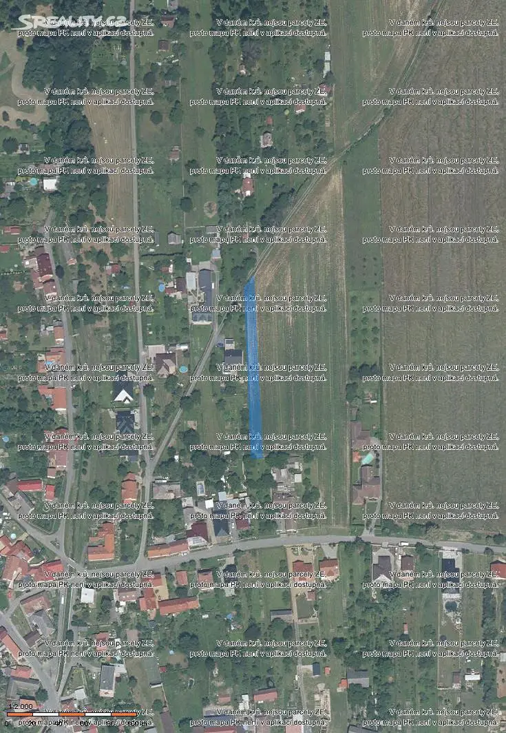 Prodej  stavebního pozemku 1 775 m², Hranice - Hranice IV-Drahotuše, okres Přerov