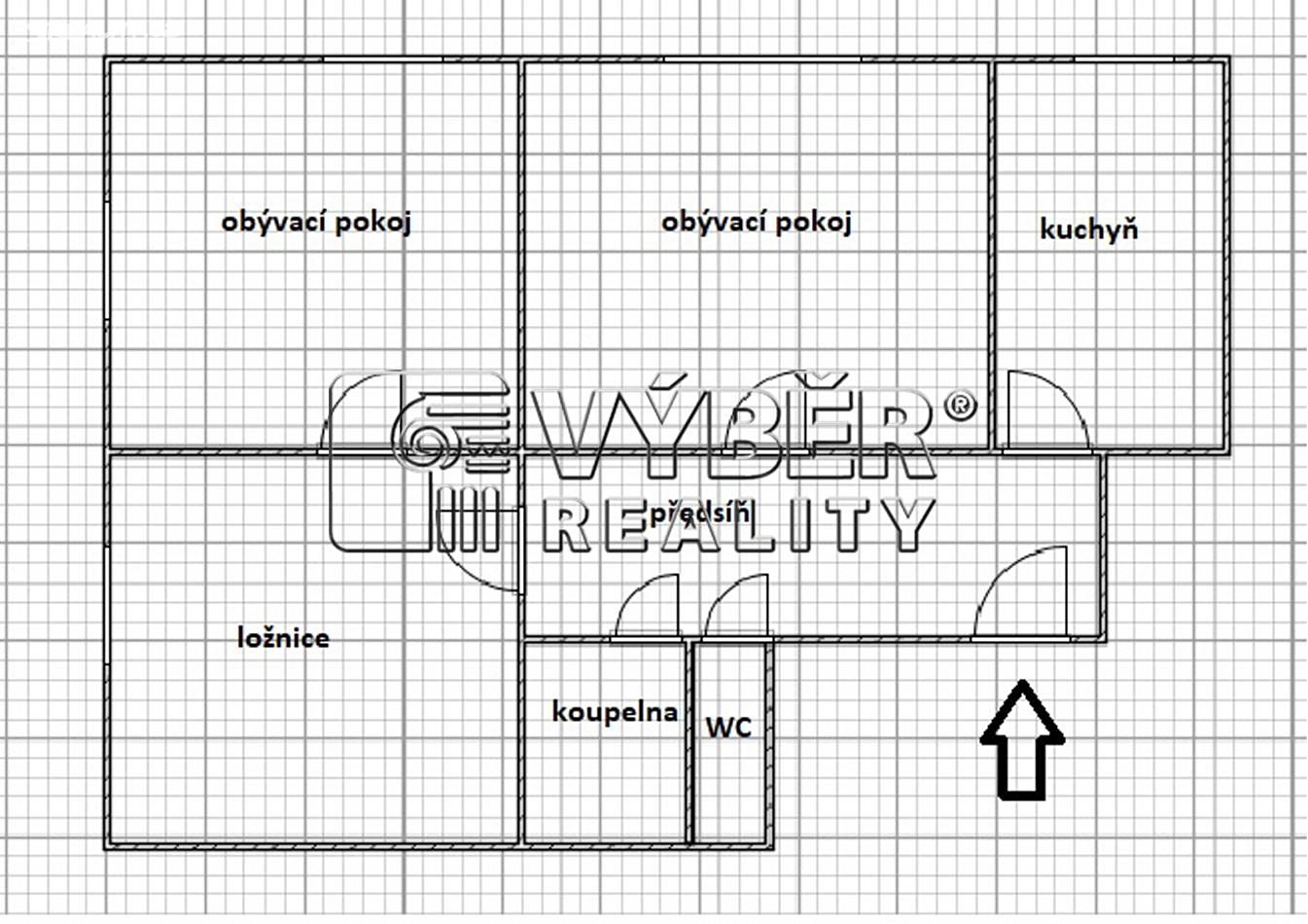 Prodej bytu 2+1 61 m², Vladivostocká, Praha 10 - Vršovice