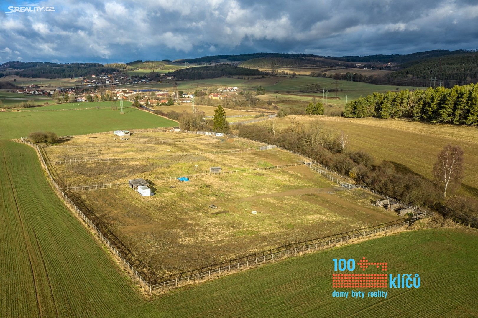 Prodej  louky 5 790 m², Drevníky, okres Příbram