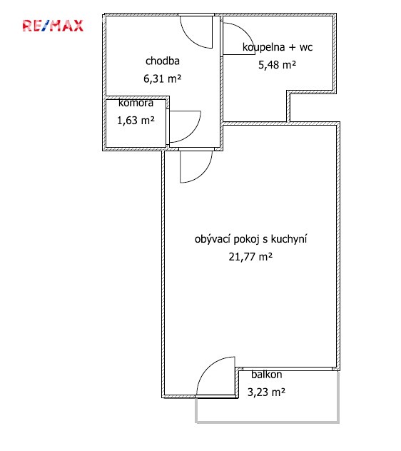 Pronájem bytu 1+kk 36 m², Kryšpínova, Praha 10 - Dolní Měcholupy