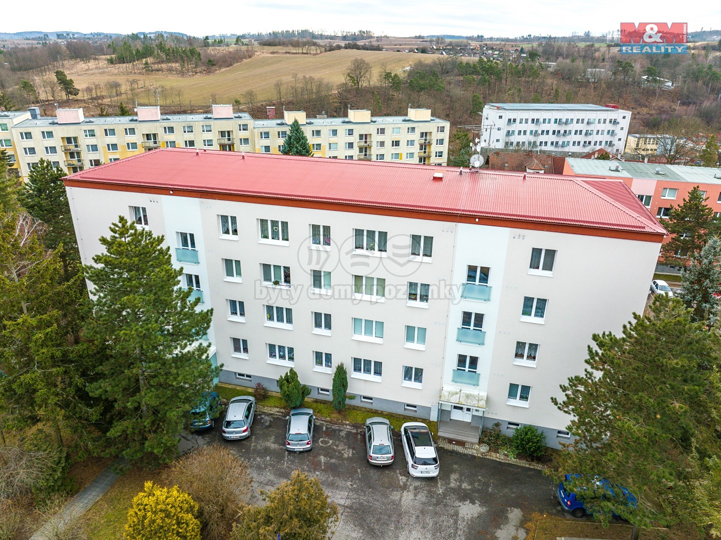 Prodej bytu 2+1 58 m², Revoluční, Třebíč - Borovina