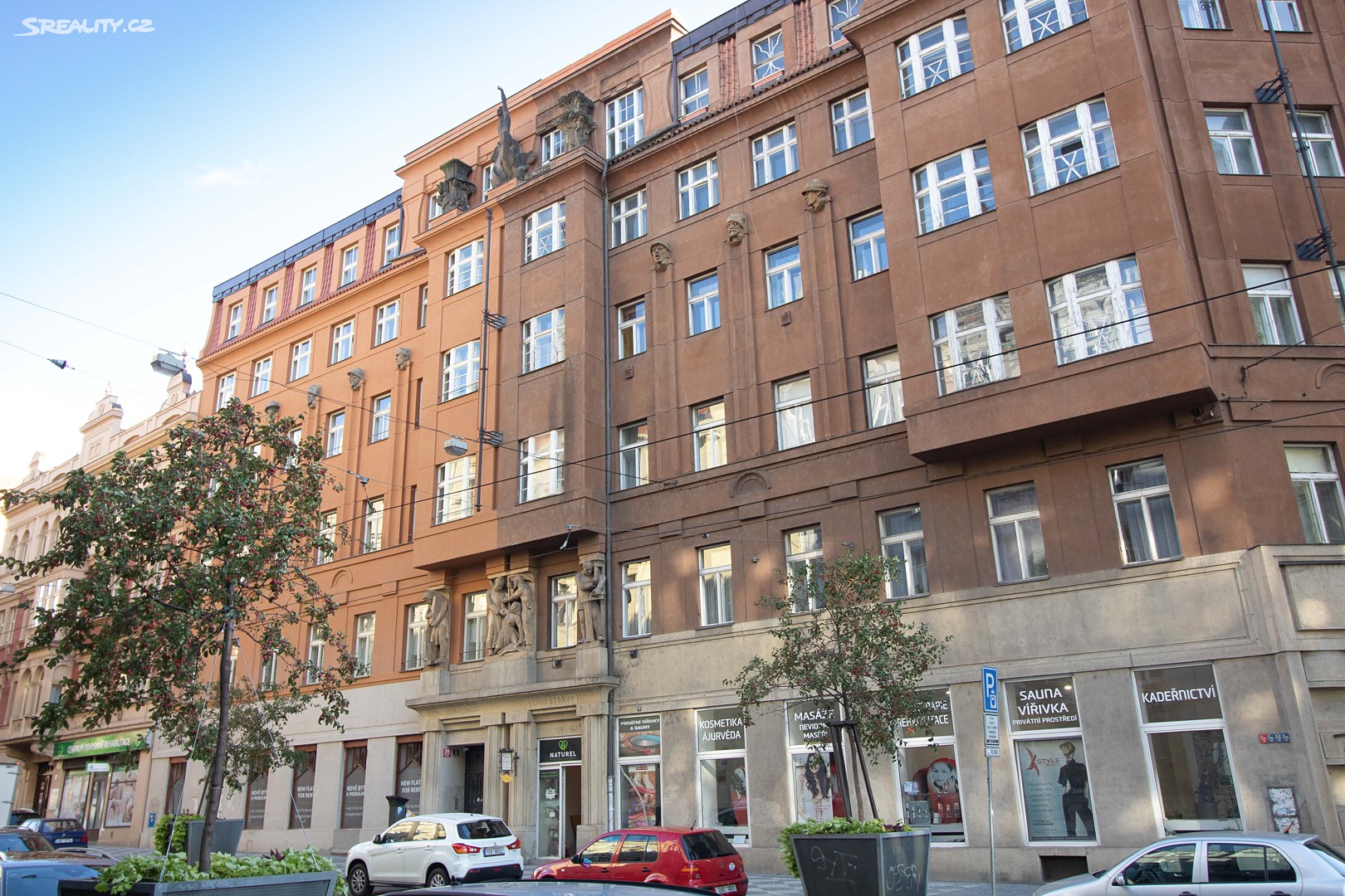 Pronájem bytu 1+kk 38 m², Myslíkova, Praha 2 - Nové Město