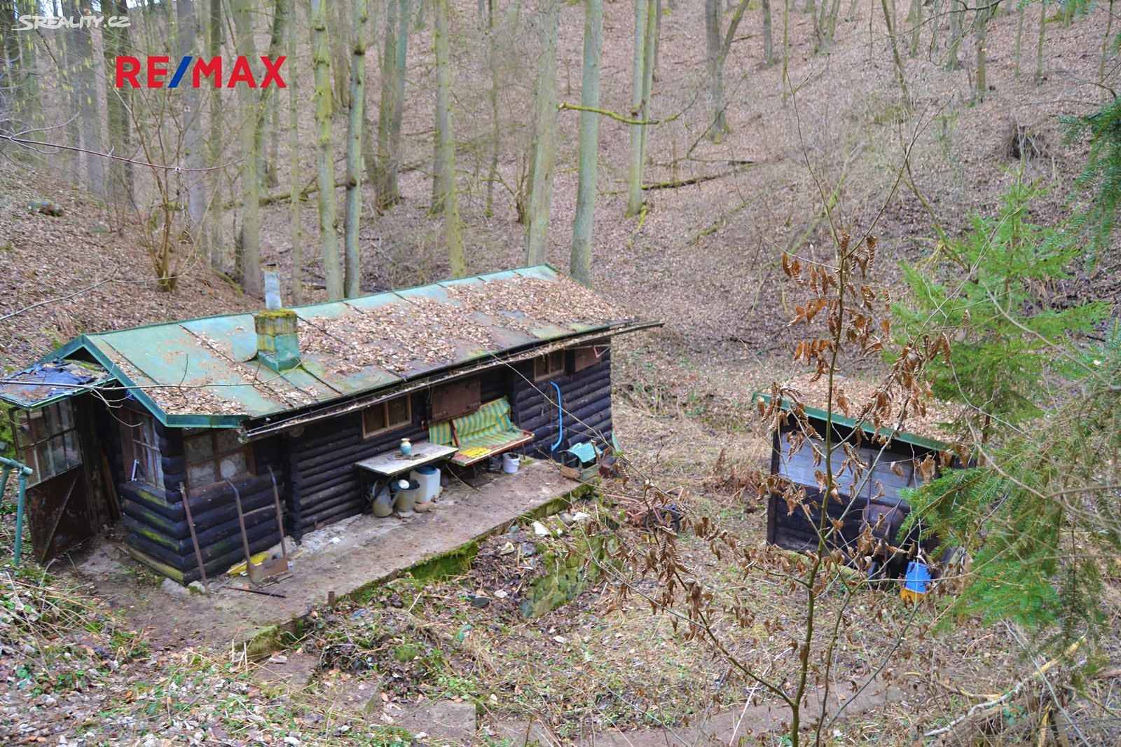 Prodej  chaty 21 m², pozemek 279 m², Krňany - Třebsín, okres Benešov