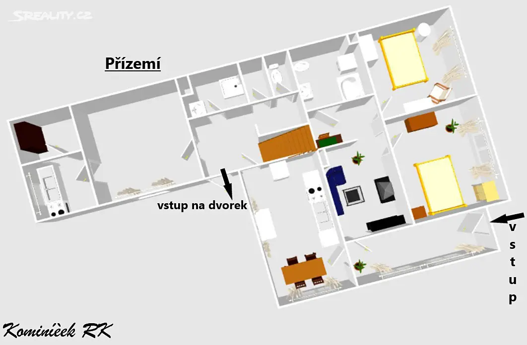 Prodej  rodinného domu 150 m², pozemek 1 038 m², Žeravice, okres Hodonín