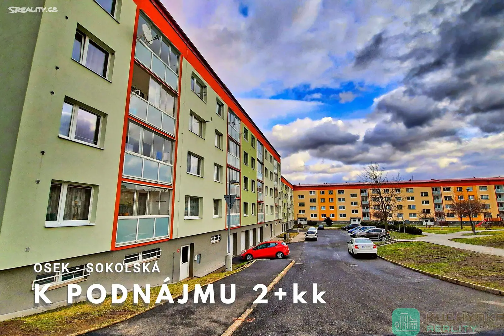 Pronájem bytu 2+kk 43 m², Sokolská, Osek