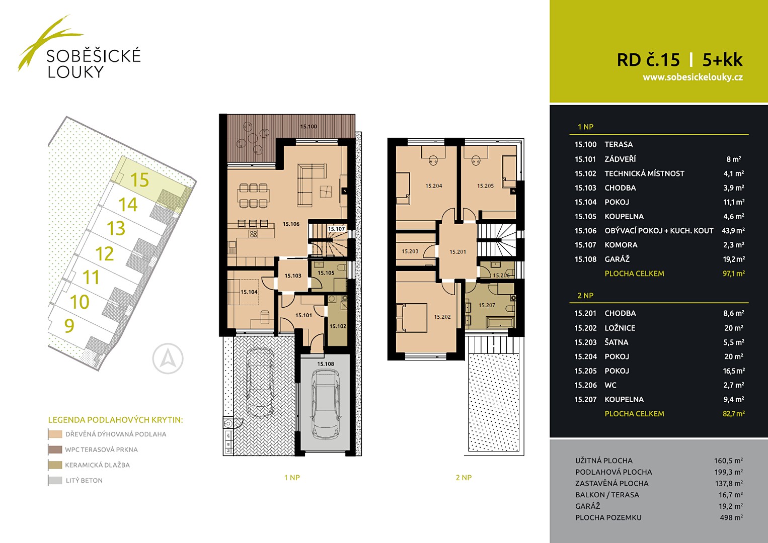 Prodej  rodinného domu 160 m², pozemek 498 m², Zeiberlichova, Brno - Soběšice