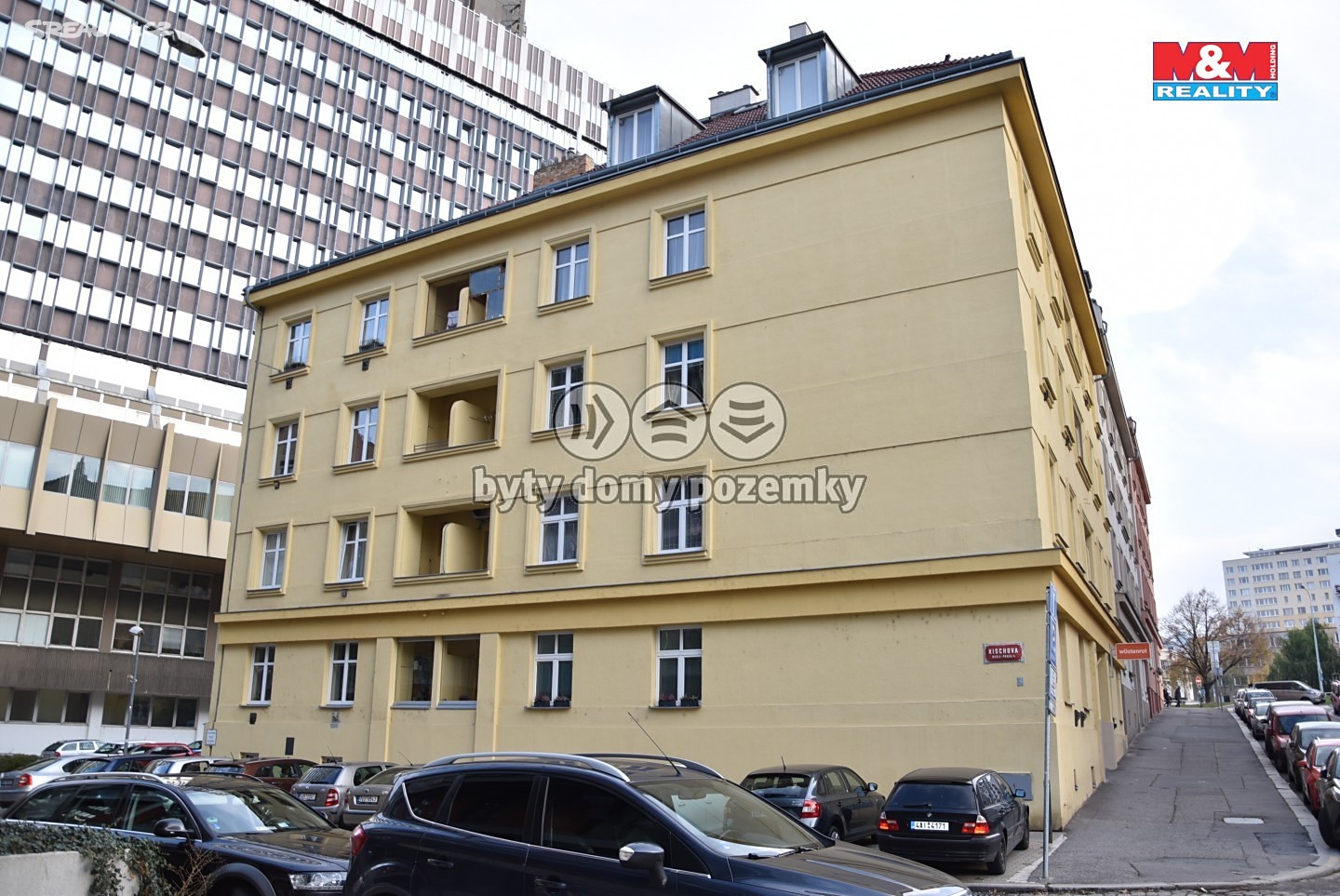 Pronájem bytu 1+kk 29 m², Dačického, Praha 4 - Nusle