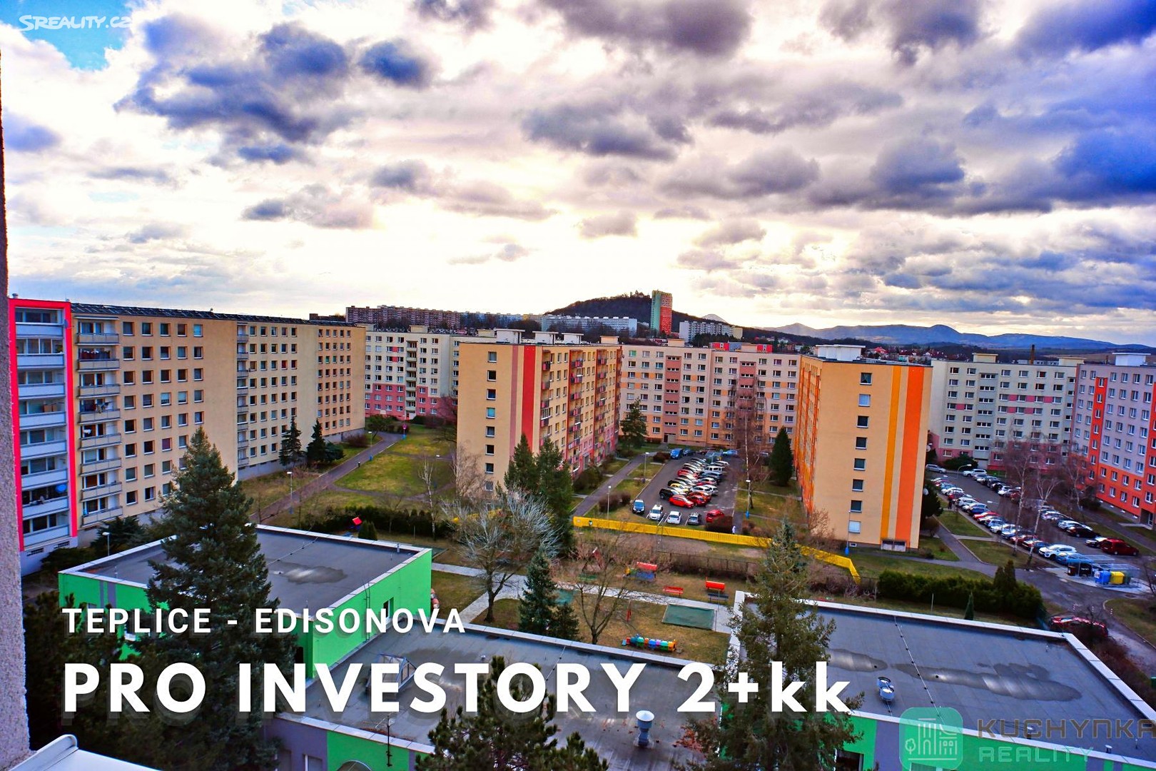 Prodej bytu 2+kk 47 m², Edisonova, Teplice - Trnovany