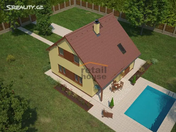 Prodej  projektu na klíč 103 m², pozemek 1 m², Hrabětice, okres Znojmo