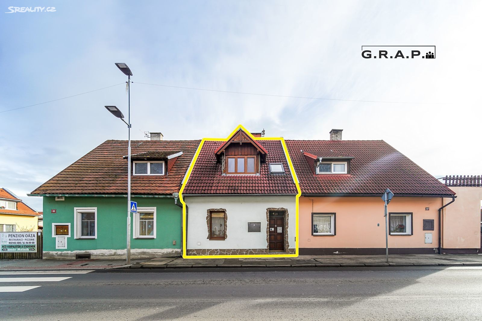Prodej  rodinného domu 74 m², pozemek 89 m², Cihelná, Štětí