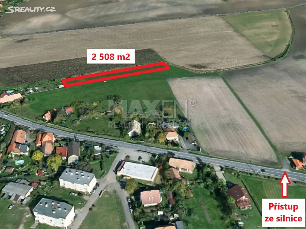Prodej  louky 2 508 m², Chvojenec, okres Pardubice