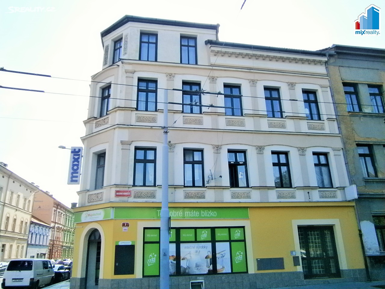 Pronájem bytu 1+1 38 m², Husovo náměstí, Plzeň - Jižní Předměstí