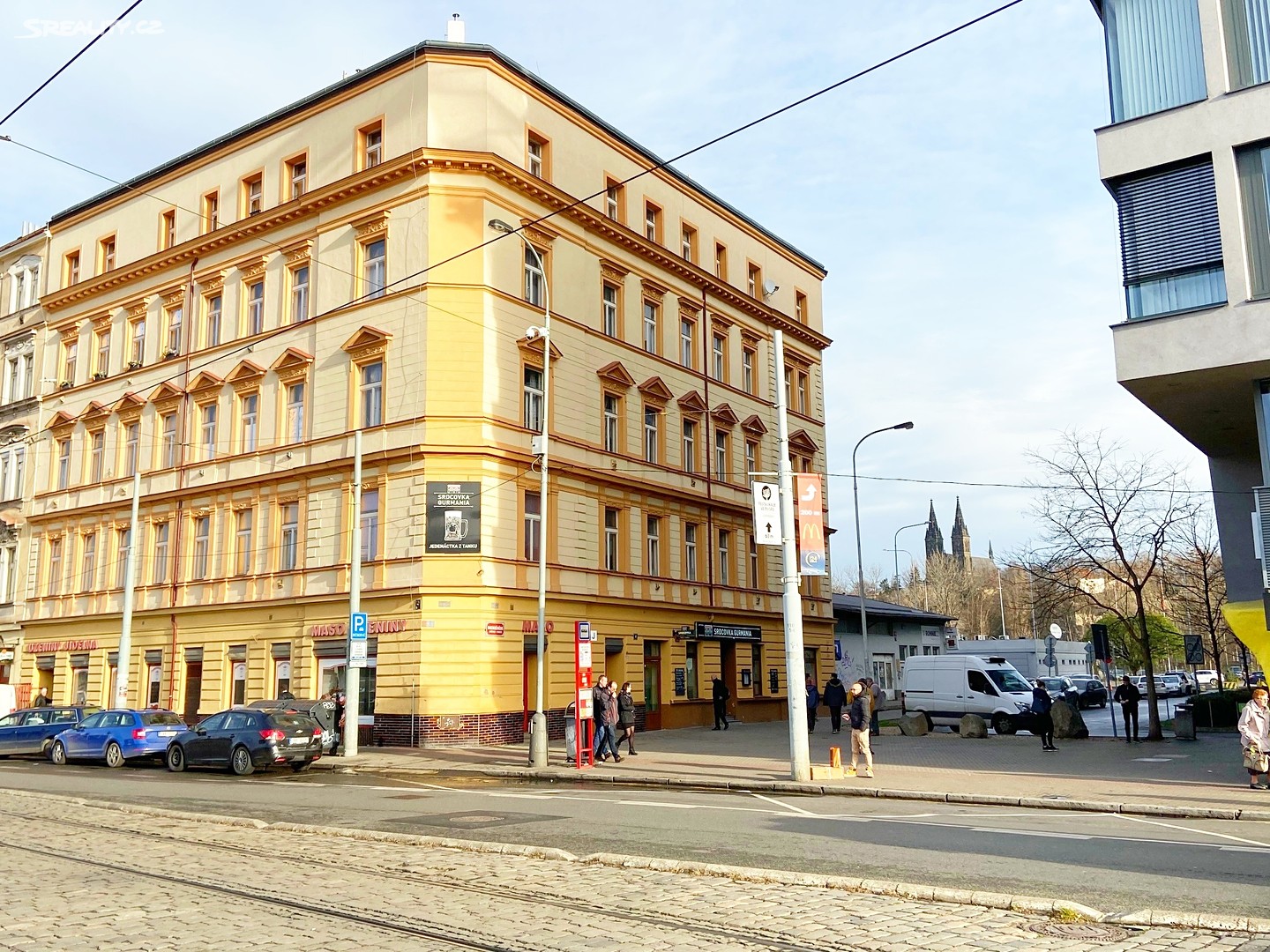 Pronájem bytu 1+1 34 m², Rozkošného, Praha 5 - Smíchov